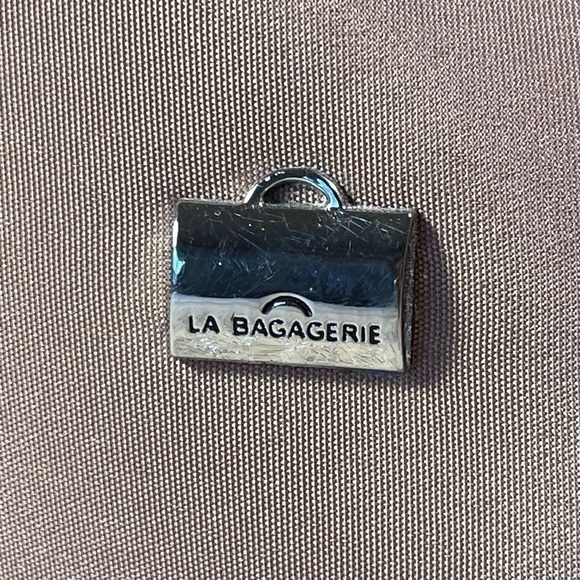 LA BAGAGERIE  Nylon & Leather Trim Tote Bag - Picture 8 of 14